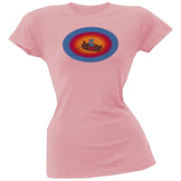 Grateful Dead - Terrapin & Bear Dinghy Pink Juniors T-Shirt