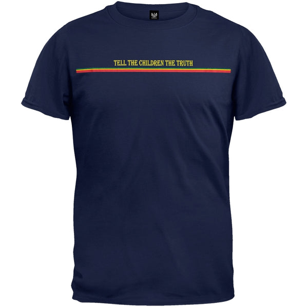 Little Hippie - Tell The Children Navy Adult T-Shirt