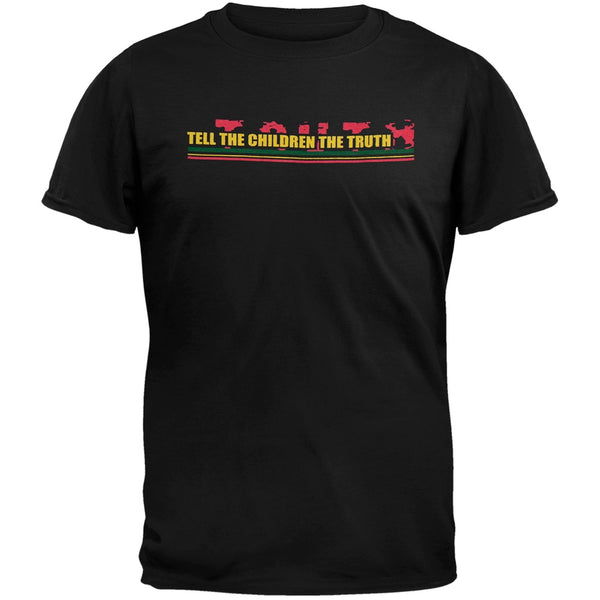 Little Hippie - Tell The Children Black Youth T-Shirt