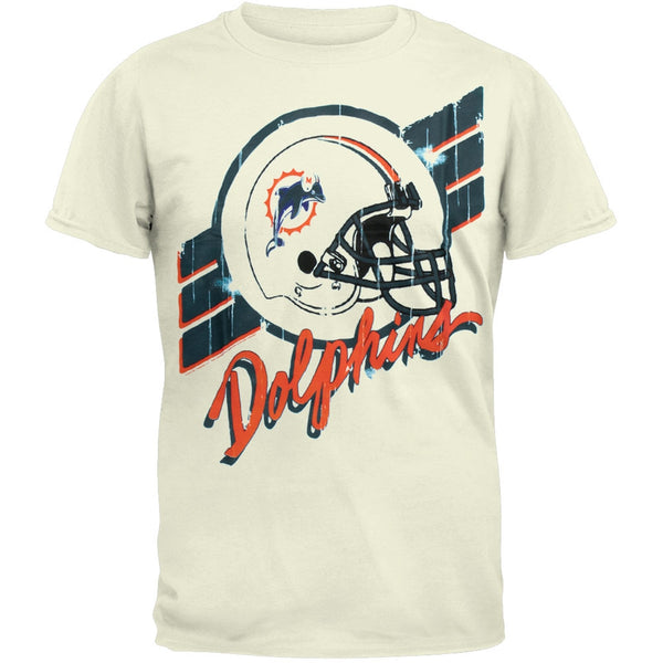 Miami Dolphins - Helmet Crackle Soft T-Shirt