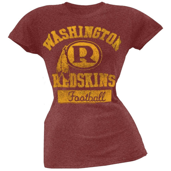 Washington Redskins - Vintage Flock Logo Juniors T-Shirt