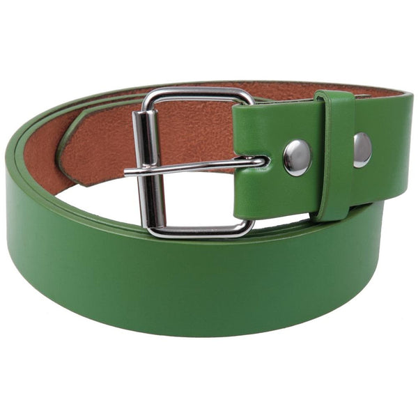 Green Leather Belt