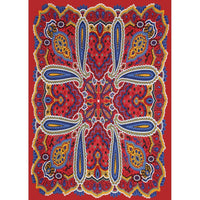 Bright Paisley Tapestry