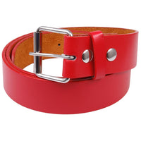 Red Leather Belt