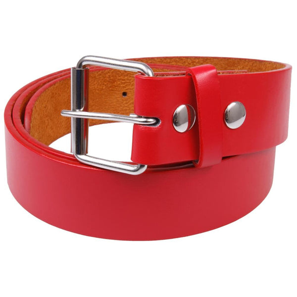 Red Leather Belt