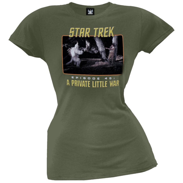 Star Trek - Private Little War Juniors T-Shirt