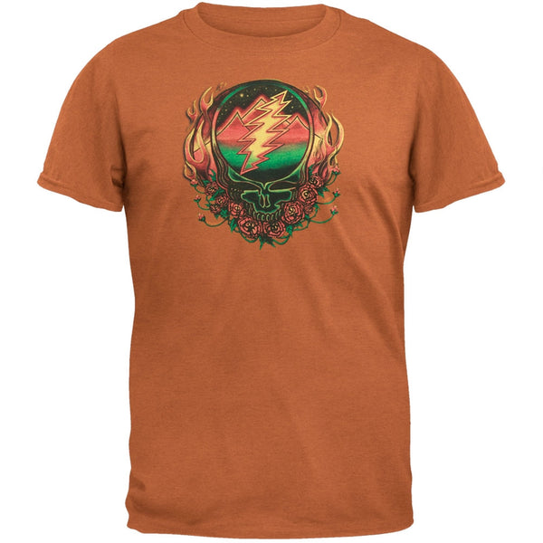 Grateful Dead - Scarlet Fire SYF Rustic Orange Adult T-Shirt