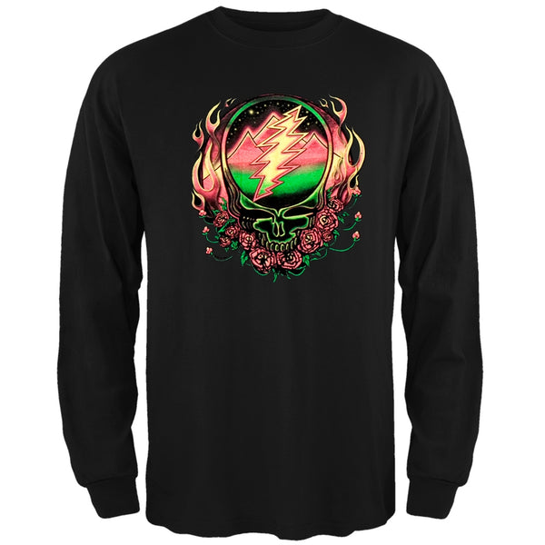 Grateful Dead - Scarlet SYF Black Adult Long Sleeve T-Shirt