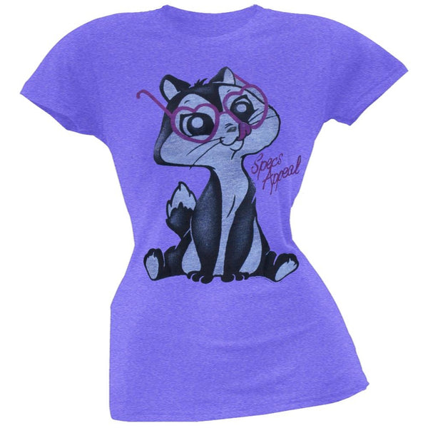 Looney Tunes - Specs Appeal Purple Juniors T-Shirt