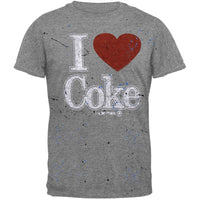 Coke - I Heart Coke Splatter Soft T-Shirt