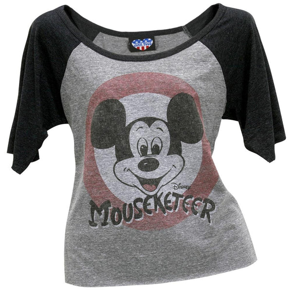 Mickey Mouse - Mouseketeer Juniors Raglan