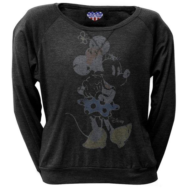 Minnie Mouse - Vintage Mouse Juniors Long Sleeve T-Shirt