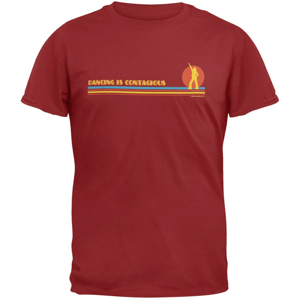 Little Hippie - Dancing Is Contagious Maroon Youth T-Shirt