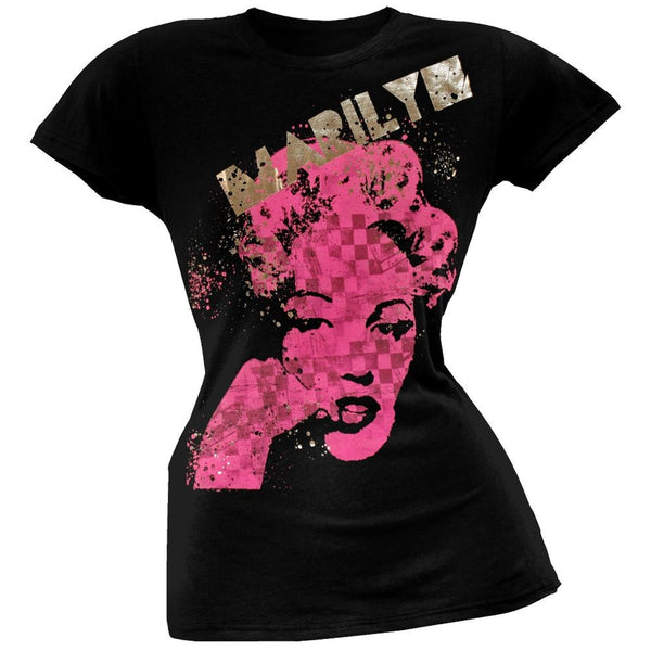 Marilyn Monroe - Very Pink Juniors T-Shirt