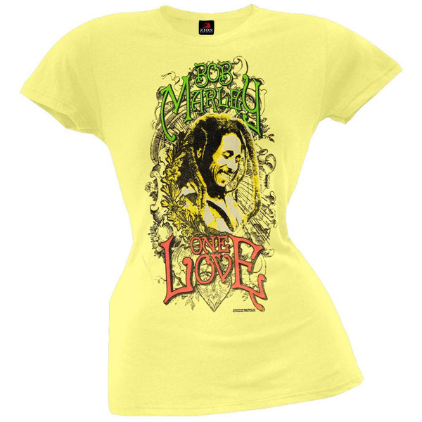 Bob Marley - One Love Dread Juniors T-Shirt