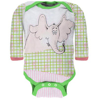 Dr. Seuss - Fun Horton Long Sleeve Baby One Piece