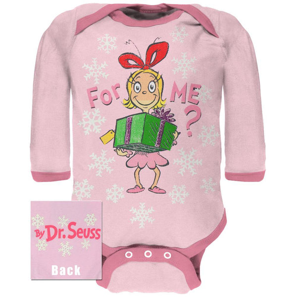 Dr. Seuss - For Me Cindy Long Sleeve Baby One Piece