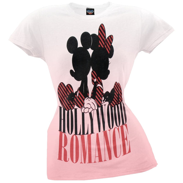 Mickey Mouse - Hollywood Romance Juniors T-Shirt