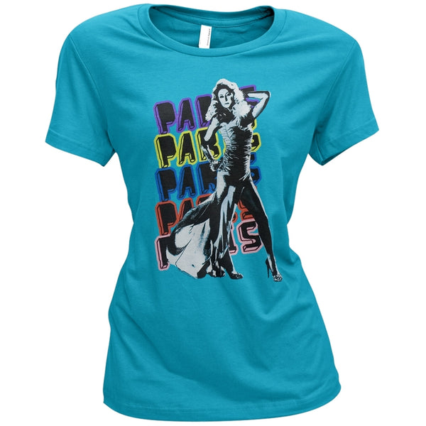 Paris Hilton - Block Colors Juniors T-Shirt