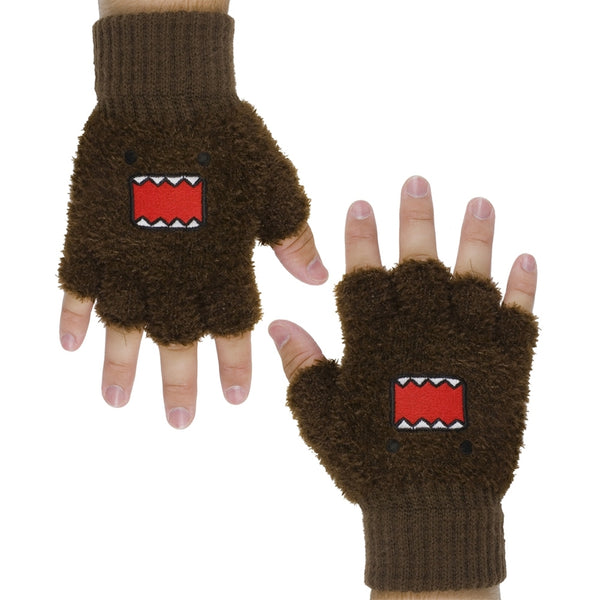 Domo - Face Fingerless Gloves