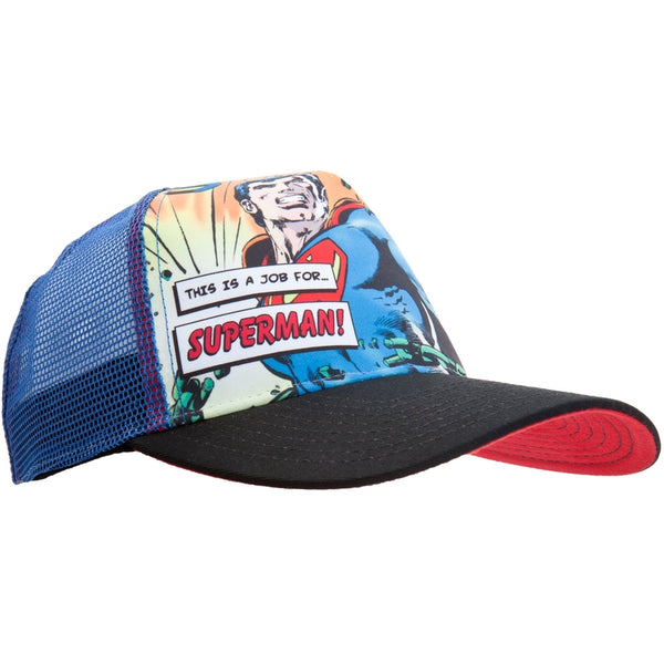 Superman - This Is A Job For Trucker Cap