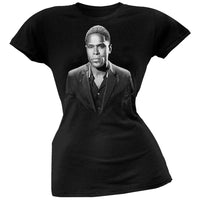 Maxwell - Black And White Portrait Juniors T-Shirt