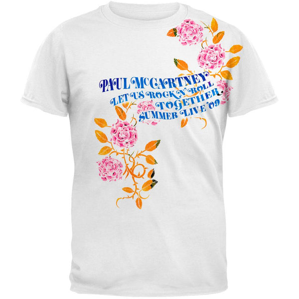 Paul McCartney - Rock Roses Soft T-Shirt