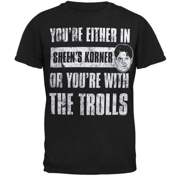 Charlie Sheen - With The Trolls T-Shirt