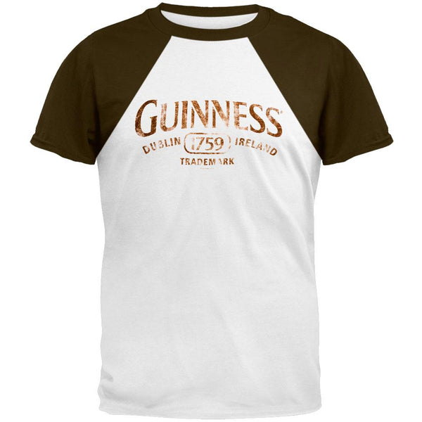 Guinness - Brown Ringer T-Shirt