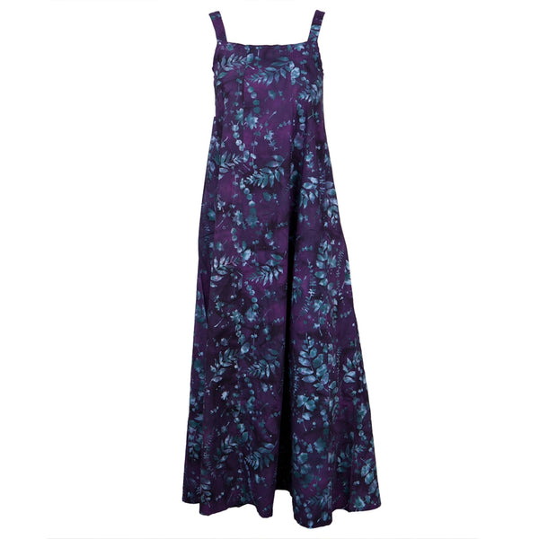 Batik Dress - Blue Crinkle Juniors Dress