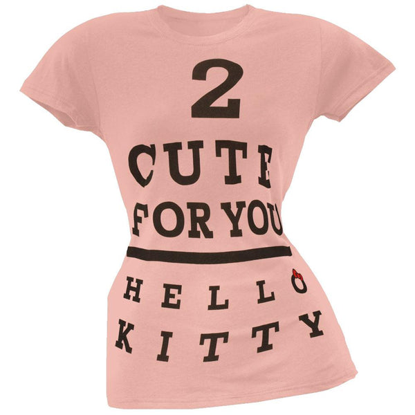 Hello Kitty - Vision Chart Juniors T-Shirt