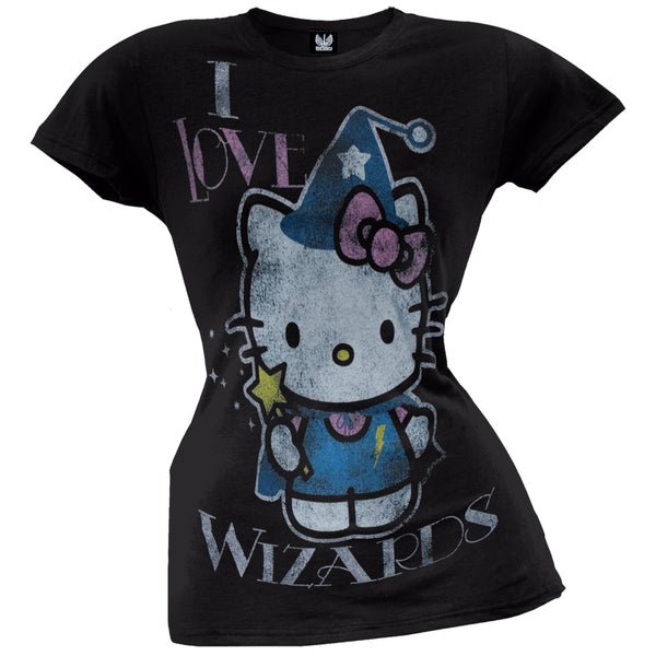 Hello Kitty - I Love Wizards Juniors T-Shirt