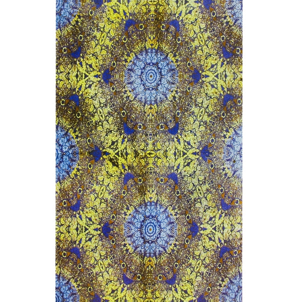 Yellow Psychedelic Eyes Tapestry