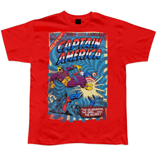 Captain America - King Size Soft T-Shirt