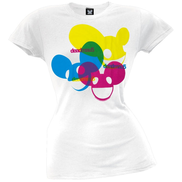 deadmau5 - Three Heads Juniors T-Shirt