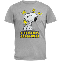 Peanuts - Chicks Dig Me Soft T-Shirt