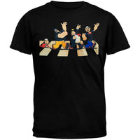 Popeye - Single File Line Soft T-Shirt