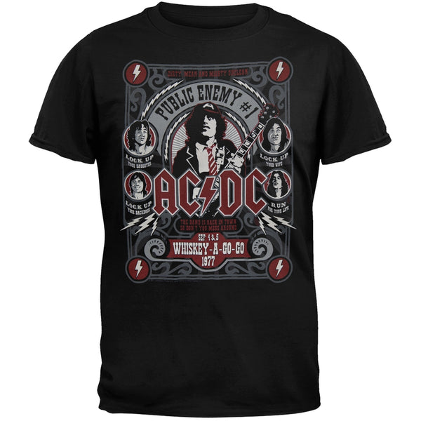 AC/DC - Public Enemy T-Shirt