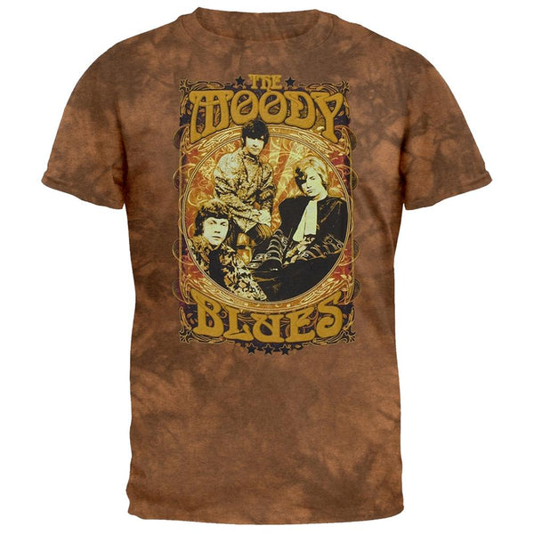 Moody Blues - Vintage Poster Tie Dye T-Shirt