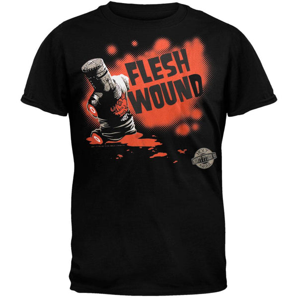 Monty Python - Flesh Wound Graphic Adult T-Shirt
