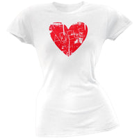 Adele - Heart Juniors T-Shirt