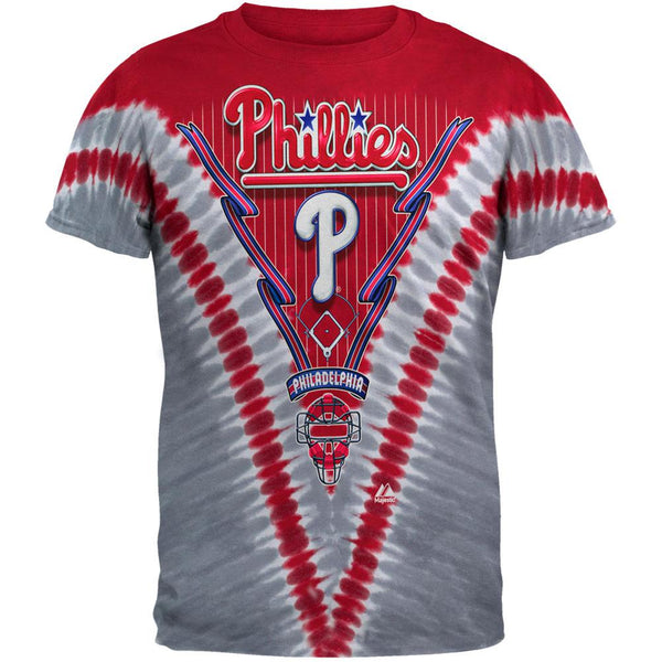 Philadelphia Phillies - Logo V Tie-Dye T-Shirt