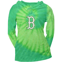 Boston Red Sox - Logo Tie Dye Juniors Thermal Hoodie