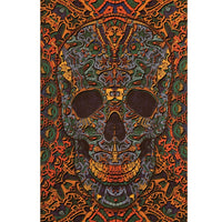 3-D Skull Tapestry
