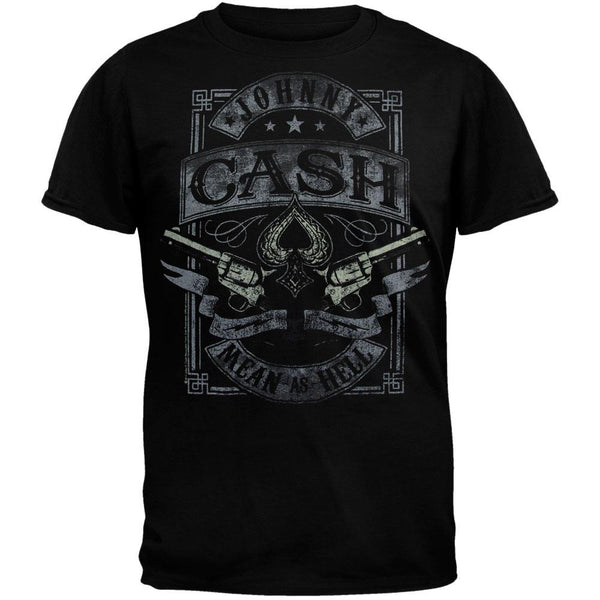 Johnny Cash - Mean As Hell T-Shirt