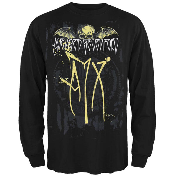 Avenged Sevenfold - Deathbat Splatter Long Sleeve T-Shirt