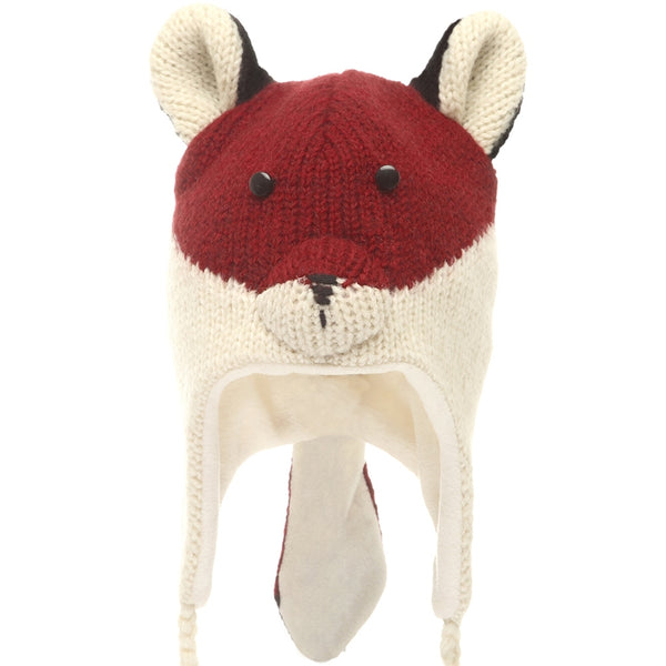 Felicity The Fox Peruvian Knit Hat