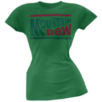 Mountain Dew - Distressed Logo Juniors T-Shirt