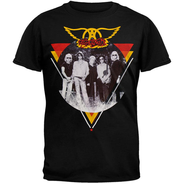 Aerosmith - Triangle Circle Photo T-Shirt