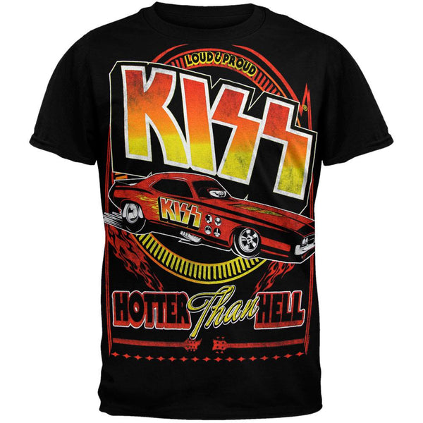 Kiss - Hotter Car T-Shirt